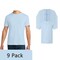 Gildan Unisex Softstyle Cotton Solid Color T-Shirt, Crewneck Everyday Basic Light Blue Tee